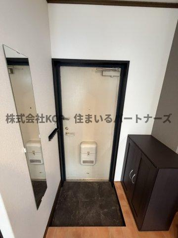 アドバンス弐番館の玄関|ゆったりとした玄関です