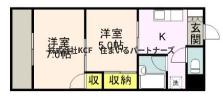 アドバンス弐番館の間取り