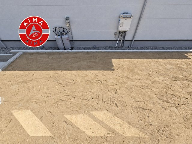 古賀市今の庄１丁目第5-2棟（1号棟）　のバルコニー|風をしっかりと感じられるバルコニーでは、毎日が洗濯日和です。広々としているので洗濯も楽しくなるでしょうし、気分転換にバルコニーからの眺めを楽しむのもいいでしょう。