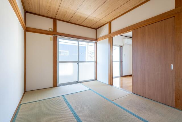６帖の和室