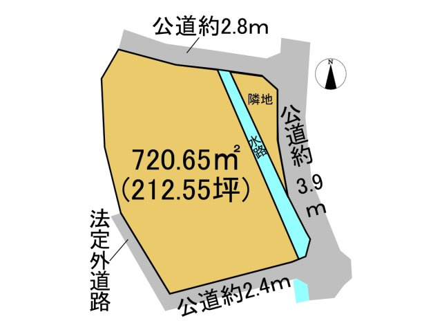 【商談中】売土地　大垣市上屋1丁目　217.99坪