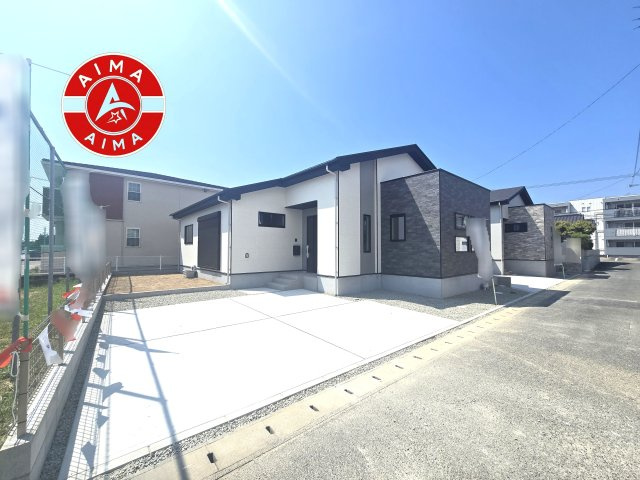 古賀市今の庄１丁目第5-2棟（2号棟）　の前面道路含む現地写真|見学の時間などお気軽にお問い合わせ下さい。