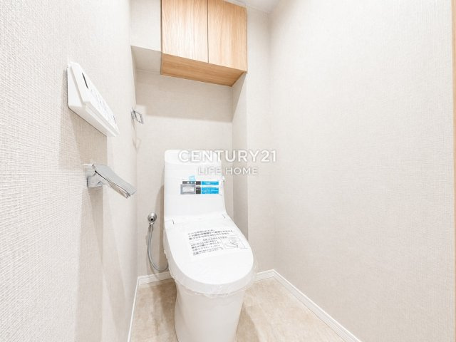 【トイレ】 | フォルスコート川崎グランテール | シンプルで使いやすいトイレです