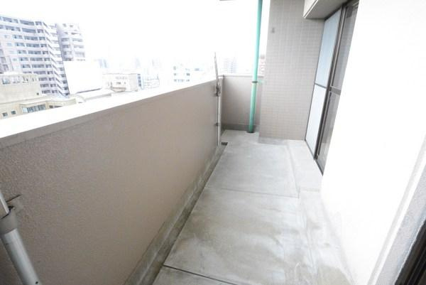 天神アコールマンションのバルコニー