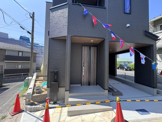 松戸市竹ヶ花新築戸建【北部小学校:10分】のエントランス|エントランス