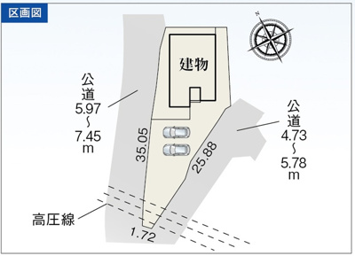 【区画図】 | 富士市今泉 3期 新築一戸建て | 区画図です