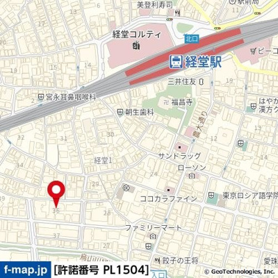 【地図】 | 扶桑ハイツ経堂