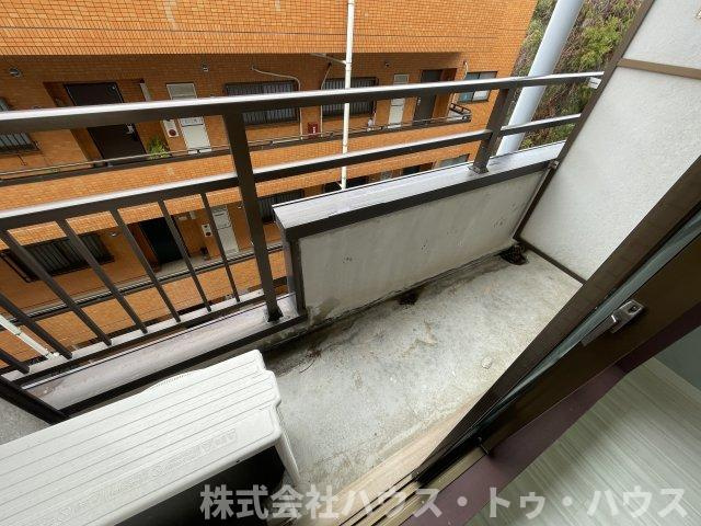 キャロット我孫子のバルコニー