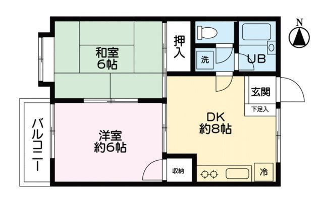 【間取り】 | アンジュ１番館（アンジュイチバンカン）