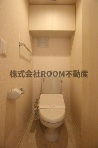 ヴェルデ　カーサのトイレ|落ち着いた色調のトイレです