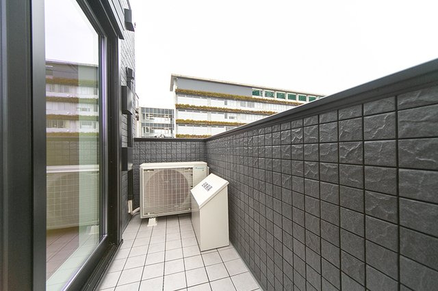 ＨＩＬＬ　ＴＯＰ　ＲＥＳＩＤＥＮＣＥ　ＯＳＡＫＩのバルコニー|※写真は同タイプ住戸です。
