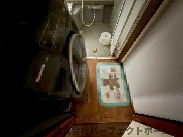 黄金野1丁目戸建の洗面所|コンパクトで使いやすい洗面所