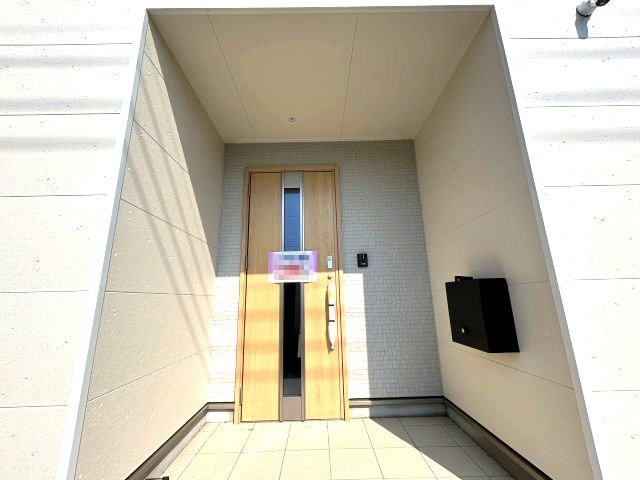 クレイドルガーデン前橋市青柳町第28　2号棟（平屋）の玄関|毎日通る玄関はこちらです