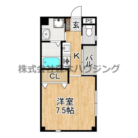 【間取り】 | 　エスケーコーポラス