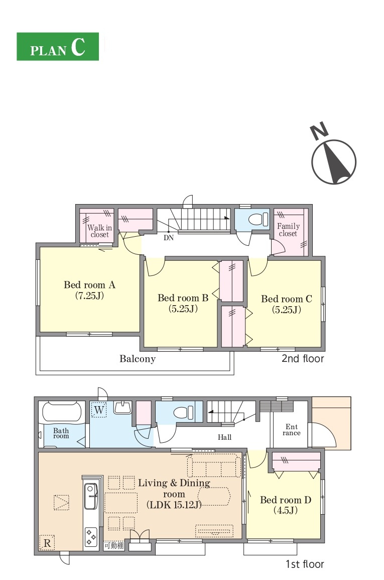 松戸新田426番【寒風台小学校:徒歩10分】