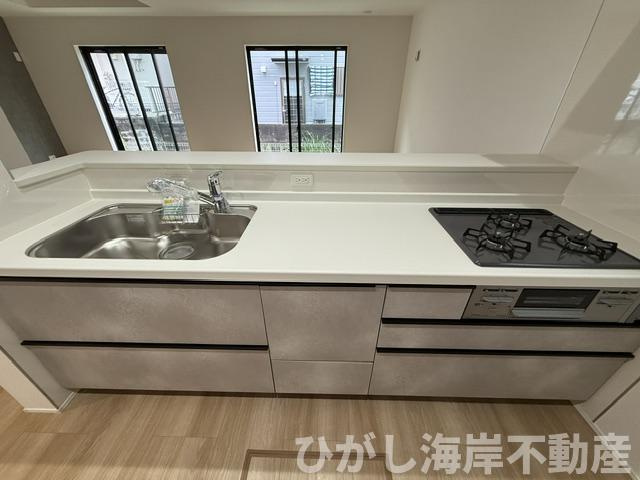 平塚市御殿4丁目　新築戸建　全５棟のキッチン|システムキッチン