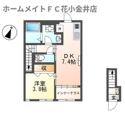 【間取り】 | ヴェリテ昭島
