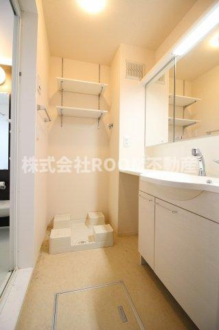 プランドールMの洗面所|コンパクトで使いやすい洗面所