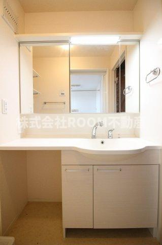 プランドールMの独立洗面台|独立洗面化粧台が付いています