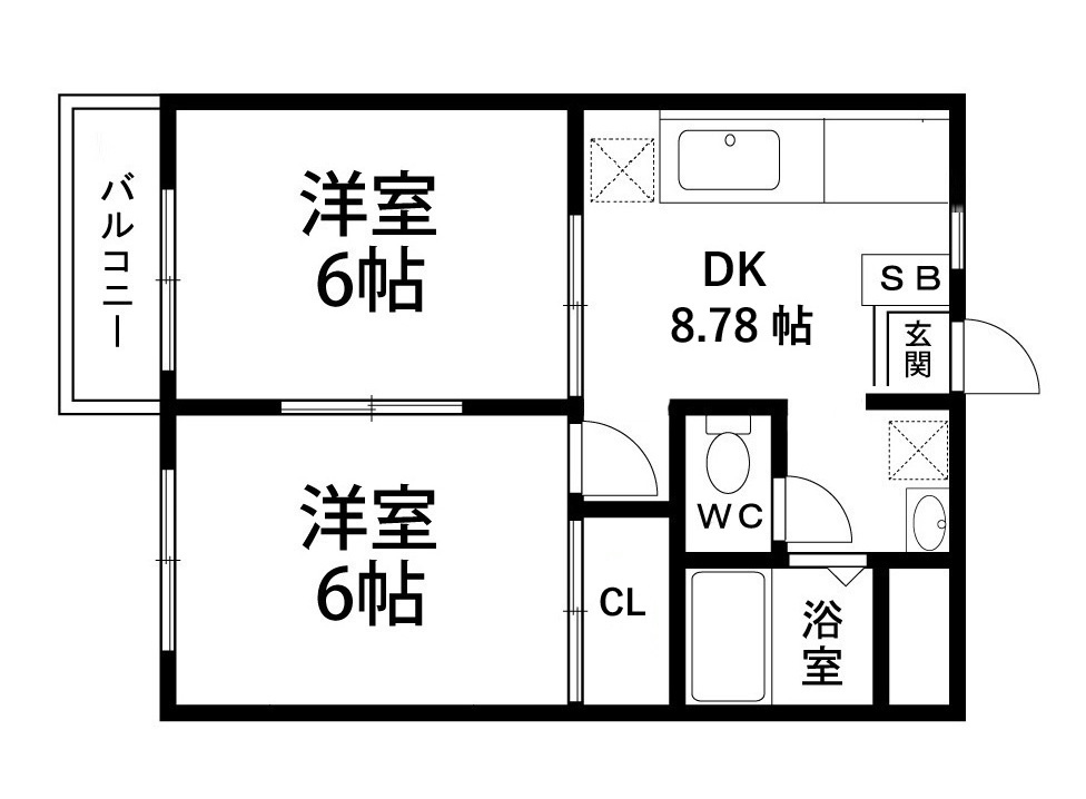 WIN上杉の間取り