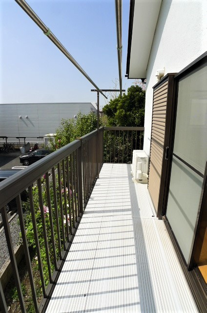 豊四季一戸建のバルコニー|２F（約7.5帖）バルコニー