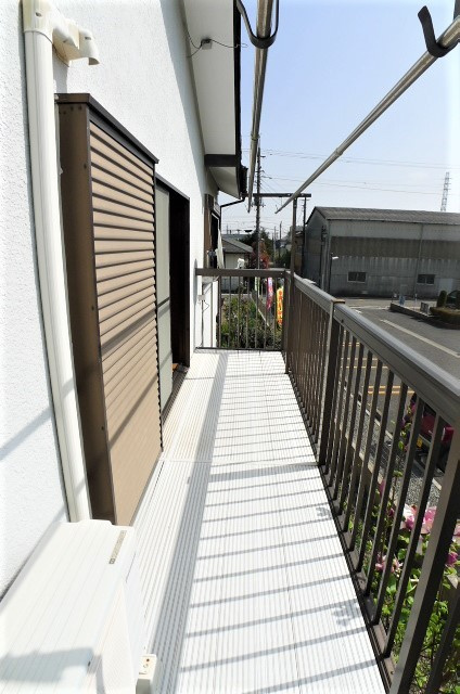 豊四季一戸建のバルコニー|２F（約7.5帖）バルコニー