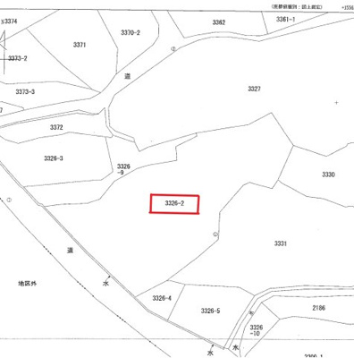 【区画図】 | 柳井市神代殿畑公会堂側