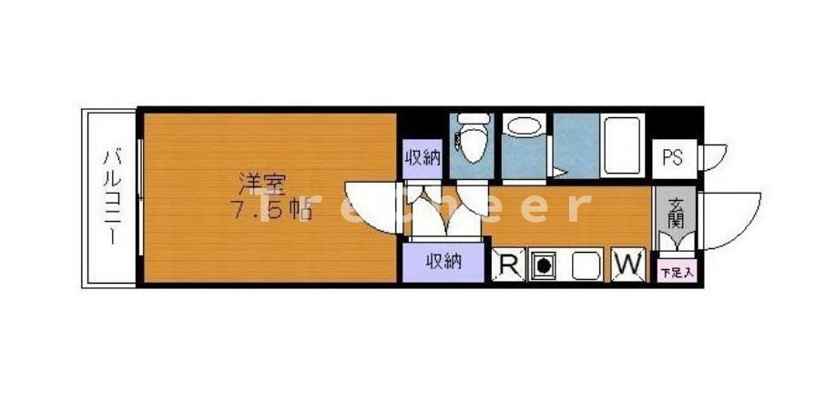 ポーラスターの間取り