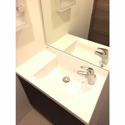 江東区深川２丁目の賃貸マンションの洗面所