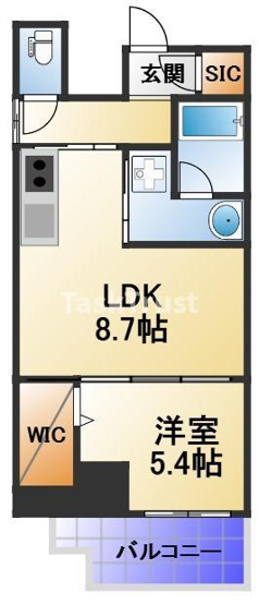 【間取り】 | プレミアス梅田