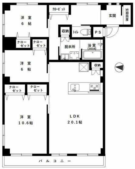 【間取り】 | ＬＥ・ＺＩＮＤ |  