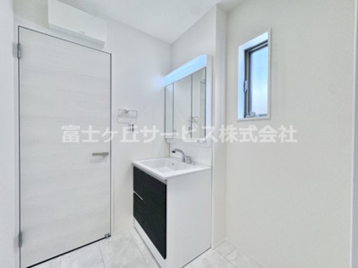 【脱衣所】 | 豊橋市高師町 59-2期 新築一戸建て 1号棟 | 脱衣場です