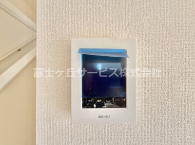 【セキュリティ】 | 豊橋市高師町 59-2期 新築一戸建て 1号棟 | TVインターフォンです