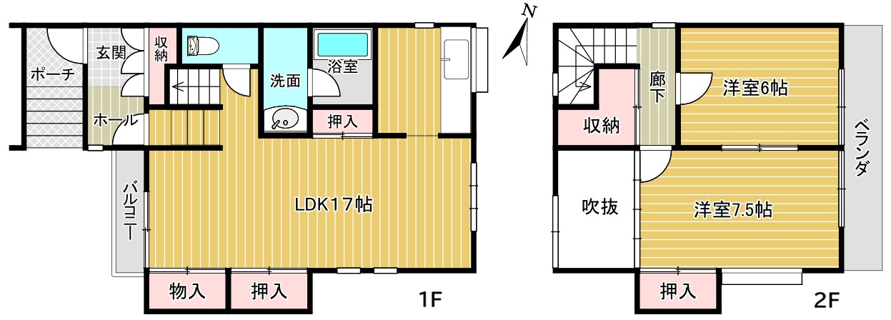 宮代町道佛１丁目中古戸建ての画像