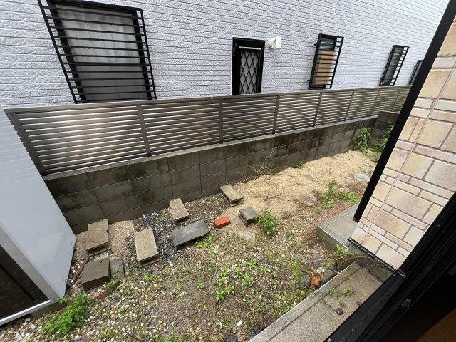 明石市大久保町西島　戸建の庭