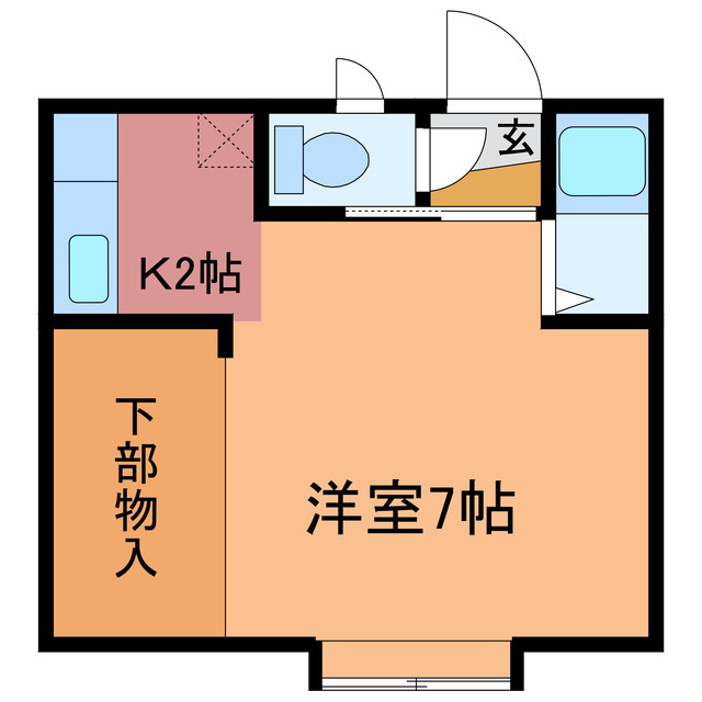 アスティの間取り