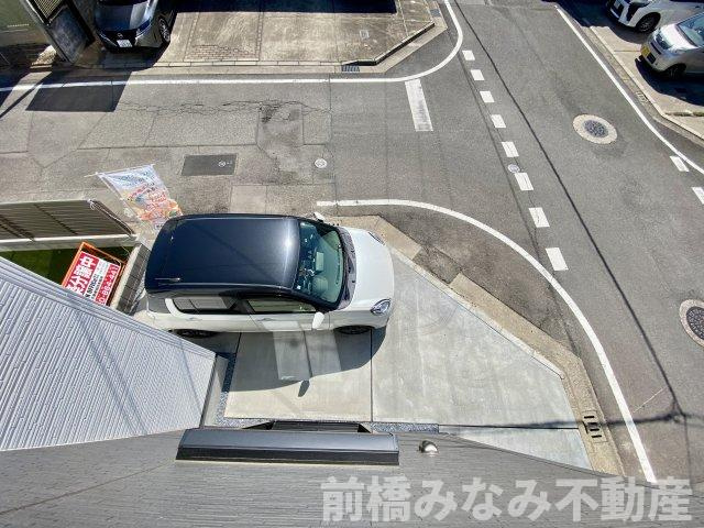 【新築】前橋市六供町1丁目25-1期　限定１棟　リナージュ　新築建売の駐車場|車をお持ちの方に嬉しい駐車場付きの物件です