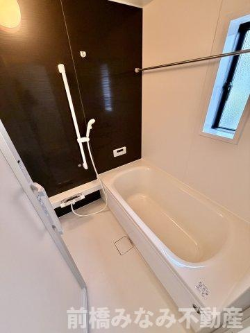 【新築平屋】高崎市金古町第16　４号棟(全４棟)　クレイドルガーデン　新築建売分譲の浴室|お風呂です