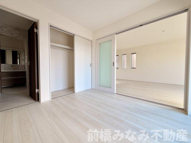 【新築】前橋市富士見町時沢第4　２号棟(全４棟)　クリエートの家　新築建売分譲の居間・リビング|ゆったりとしたリビングです