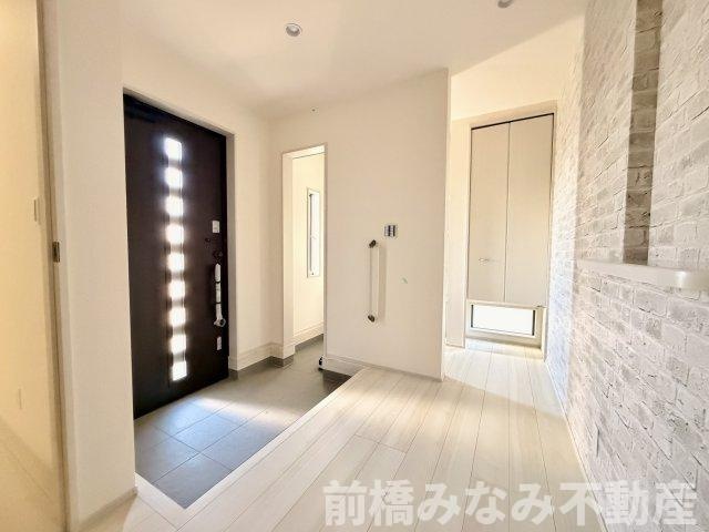 【新築】前橋市富士見町時沢第4　２号棟(全４棟)　クリエートの家　新築建売分譲の玄関|シンプルで使いやすい玄関です