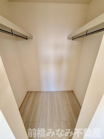 【新築】前橋市富士見町時沢第4　２号棟(全４棟)　クリエートの家　新築建売分譲の収納|たっぷりとした収納スペースです