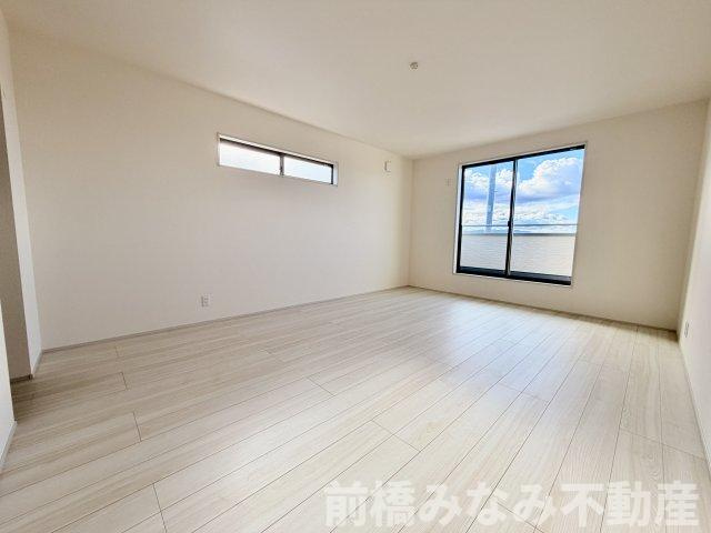 【新築】前橋市富士見町時沢第4　２号棟(全４棟)　クリエートの家　新築建売分譲の洋室|きれいな洋室です