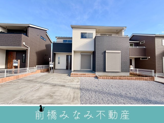 【新築】前橋市富士見町時沢第4　２号棟(全４棟)　クリエートの家　新築建売分譲の外観|外観もきれいです