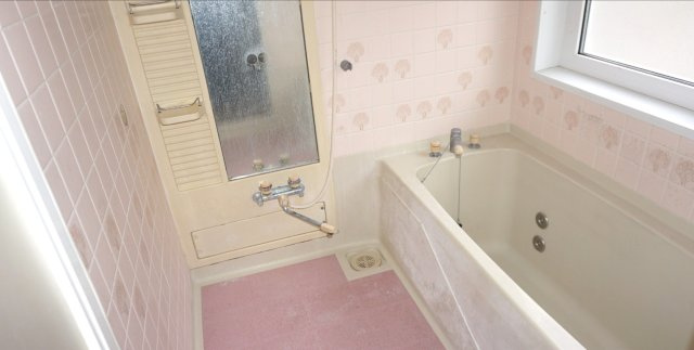 茂原市緑ヶ丘1　中古戸建の浴室|4LDK 緑ヶ丘分譲地内 南西角地公道路 スーパーせんどう徒歩約11分 都市ガス上下水 駐車1台