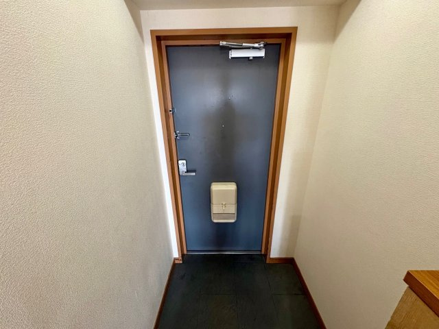 グレイセスあいの玄関