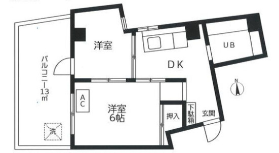ＳＴビル鶯谷の間取り