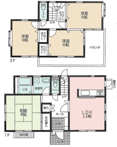 【間取り】 | 4LDKはリビングダイニングキッチンと4つの居室がある間取りで、大家族や二世帯住宅に最適。広々としたリビングで家族団らんを楽しみ、個室でプライベートな時間も確保でき、快適な生活を送ることができますよ。