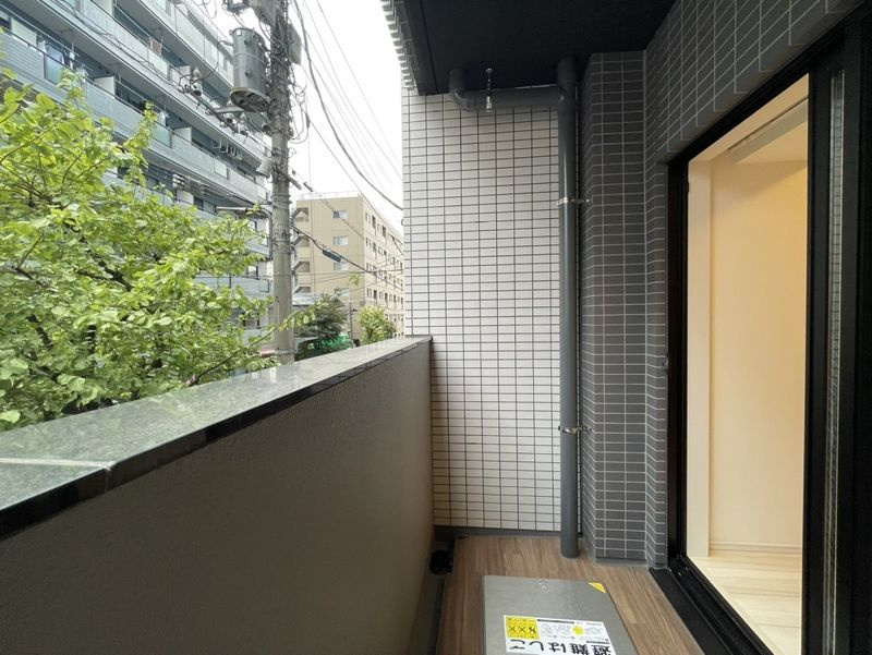 GENOVIA木場Ⅱのバルコニー|バルコニー付きです