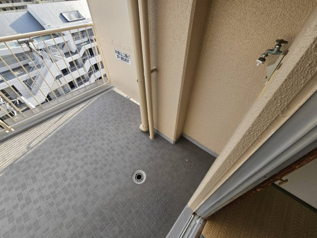 塚口フレックスのバルコニー