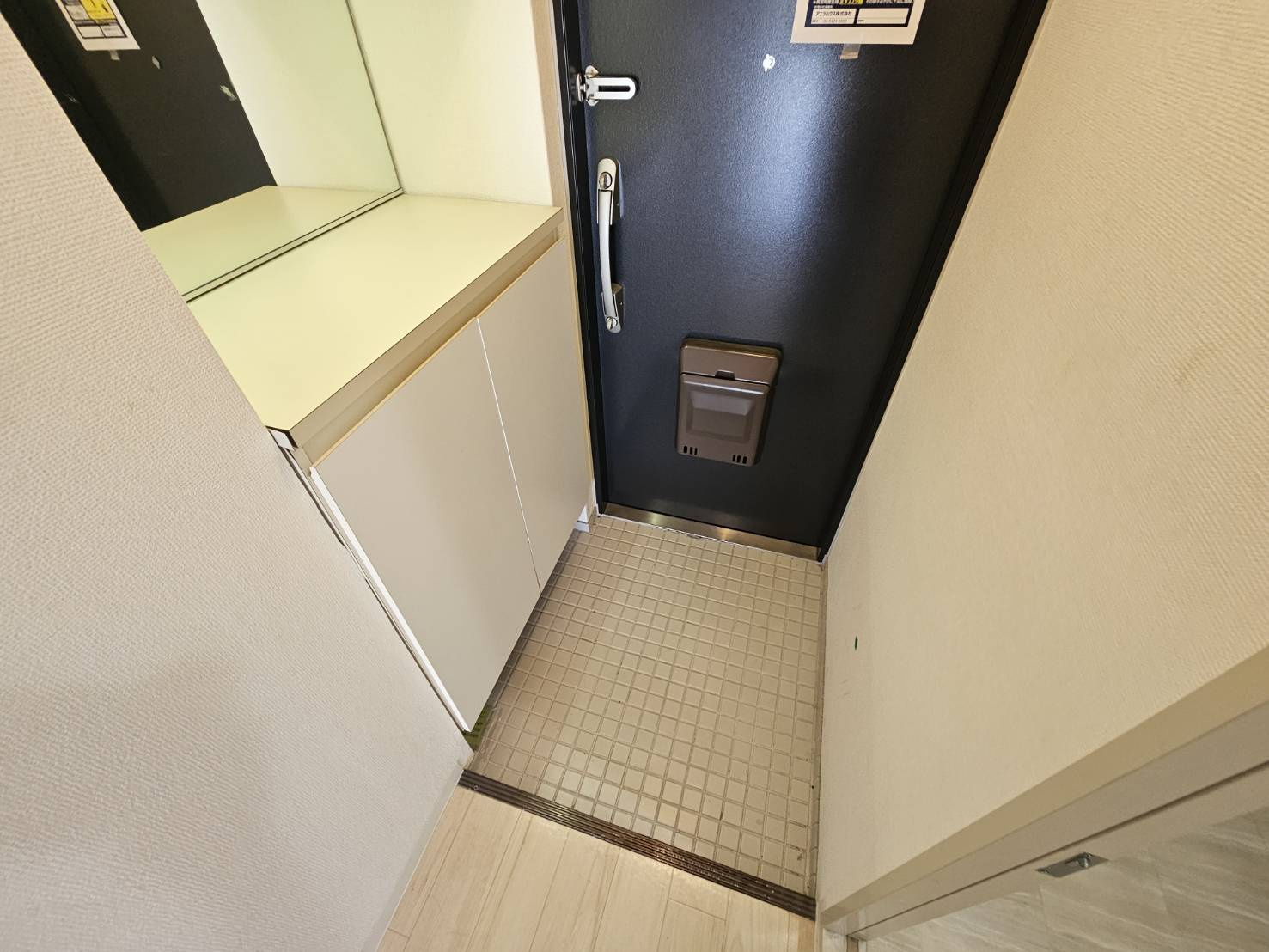 塚口フレックスの玄関